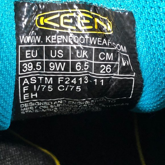 Keen Utility Springfield Aluminum Toe Industrial Women 9 WIDE - Picture 9 of 9